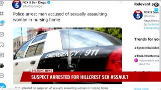 Supsect Arrested In Hillcrest Sexual Assault