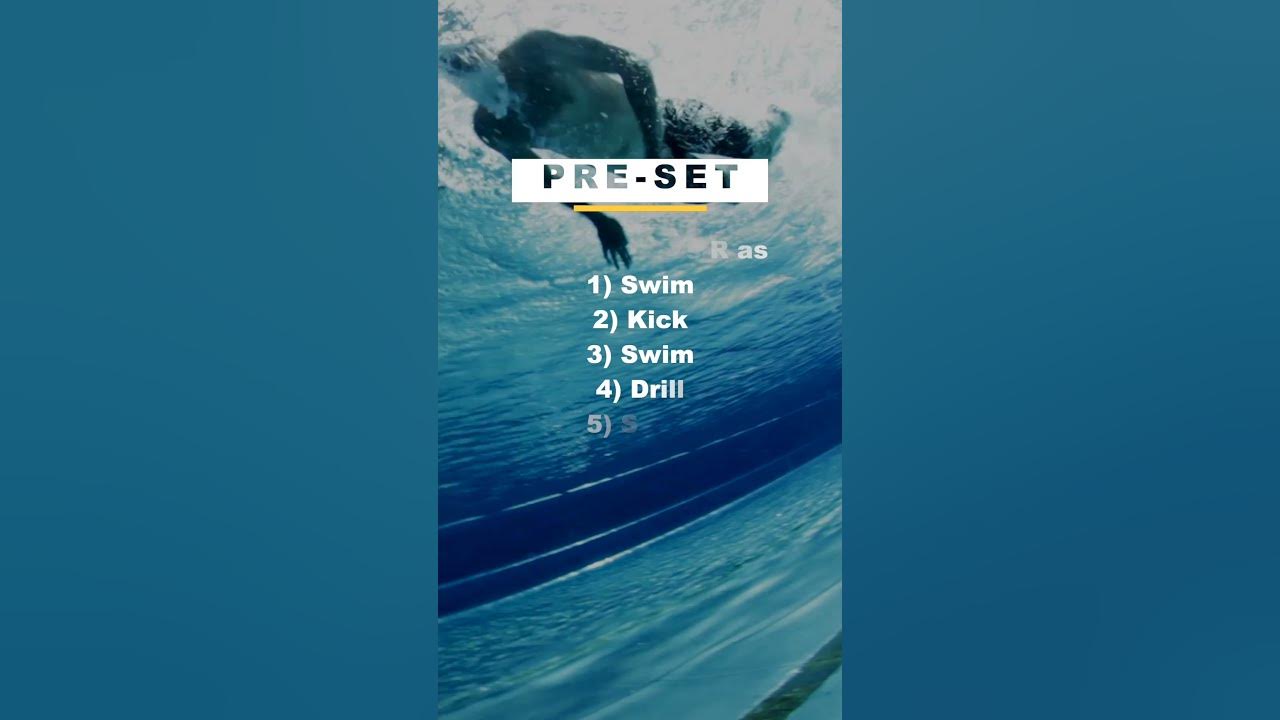 INTERMEDIATE Level Swim Workout 1500m/yds 79 YouTube