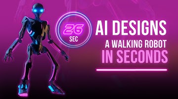 AI Designs a Walking Robot in Seconds!