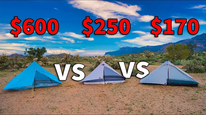DOES THE PRICE OF A TENT REALLY MATTER??? Plex Solo vs Lunar Solo vs Lanshan 1 Pro