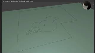 Famous Boolean with curves in Blender - Geometry Nodes Profile