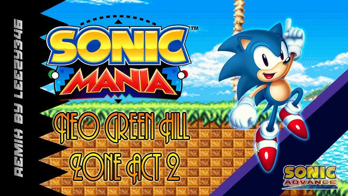 Mania Madness Ep. 1 Preview Green Hill Zone W.I.P. (Sprite Animation) 