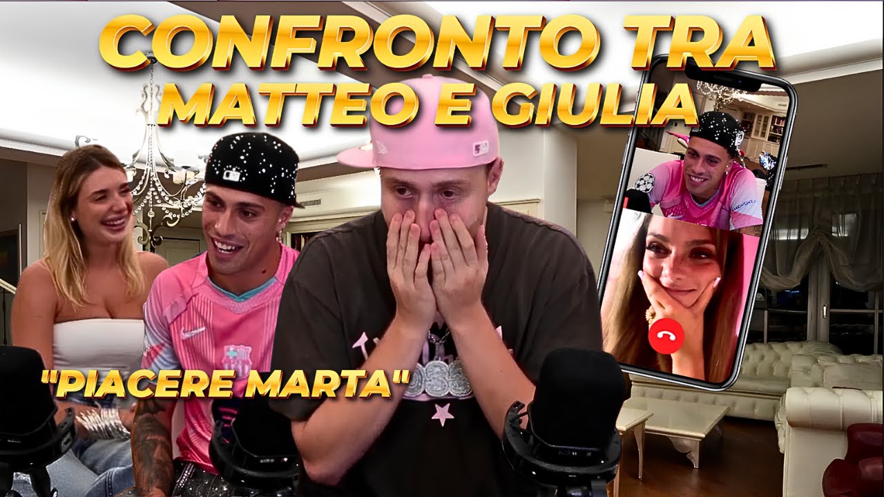 CONFRONTO TRA MATTEO ROCCA E GIULIA PAGLIANITI w/ Dre, Tomas Montagna, Erika Turchi