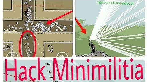How to Hack Minimilitia game No Root needed 100%  working with proof. In android phone