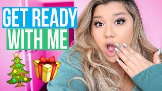 GET READY WITH ME!! HOLIDAY EDITION! Vlogmas Day 24