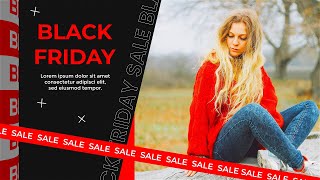 Black Friday Slideshow Greetings In After Effects Friday Slideshow