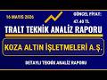 TRALT TEKNİK ANALİZ RAPORU