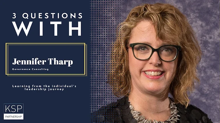 3 Questions with Jennifer Tharp | LEARNING FROM LE...