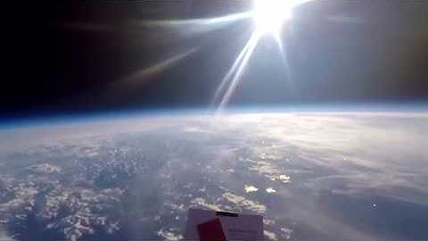 Sending a balloon to space and back