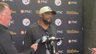 Mike Tomlin Wraps Up Steelers Rookie Camp