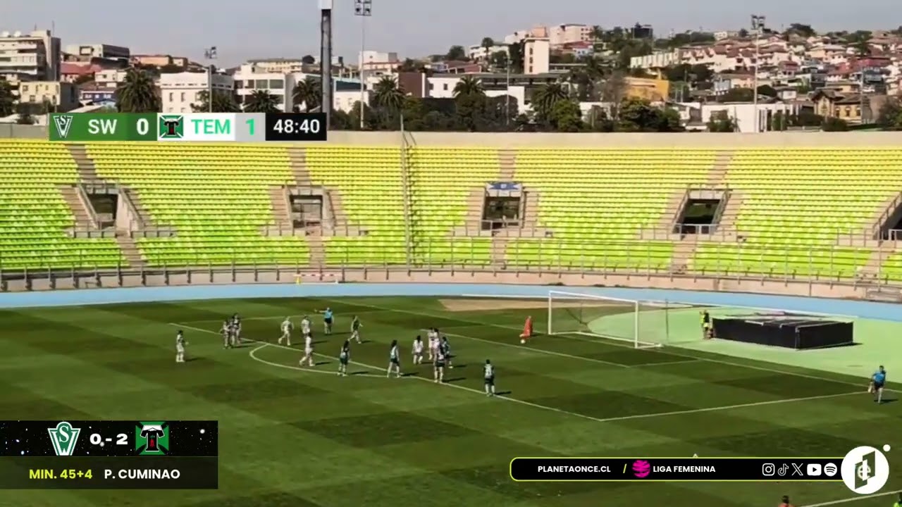 #GolesP11 S. Wanderers 0-3 D. Temuco Fecha 24 2da Rueda Liga Femenina 22-08-2026