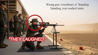 “WRONG GUN, SWEETHEART,” US MARINE MOCKED — THEN SHE HIT THE 2,000-YARD SHOT STANDING! Best Story