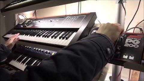 Filter sweeps from various synths