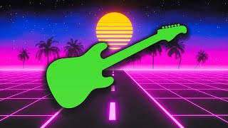 Epic Synthwave Backing Track Driving 80s | D MINOR