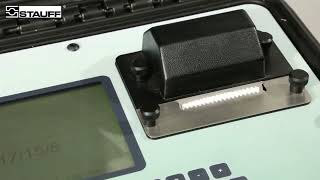 Setting up the Laser Particle Counter LasPaC-II-P from STAUFF