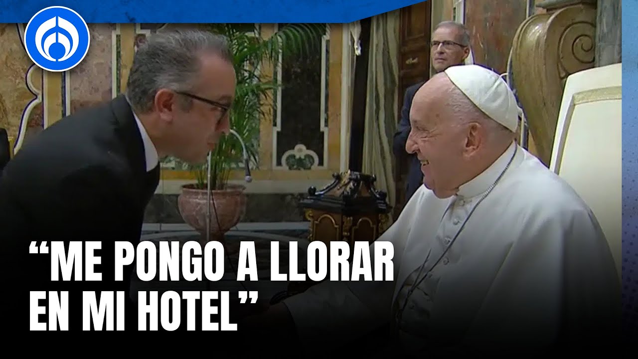 Chumel Torres se reúne con el Papa Francisco: “Fue surreal”