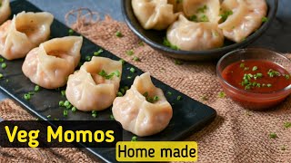 Veg Momos Recipe | मोमोज बनाने की विधि | Easy Way To Fold Momos |मोमोज | Veg Momos Tahseen Kitchen