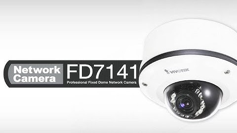 VIVOTEK FD7141 Professional Fixed Dome Network Camera