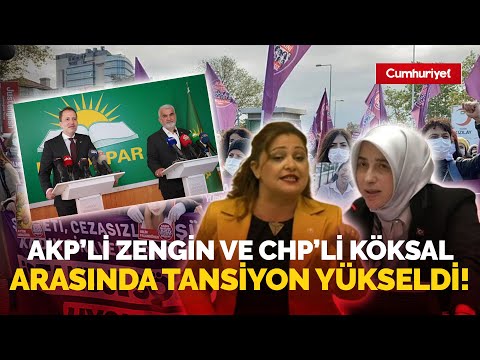 AKP’li Özlem Zengin ve CHP’li Burcu Köksal arasında sert tartışma! Meclis’te gergin anlar