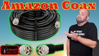 I Bought KMR400 Coax From Amazon | How Bad Can It Be?