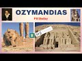 Ozymandias by PB Shelley | Poem Explanation in Hindi with meanings and Poetic Devices