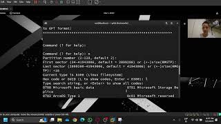 2.17) Creación de particiones GPT con gdisk