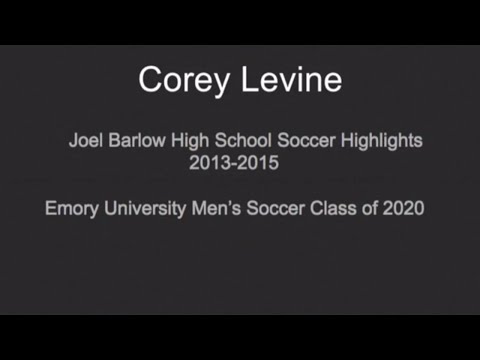 Corey Levine Soccer Highlights Joel Barlow High School (Class of 2016)