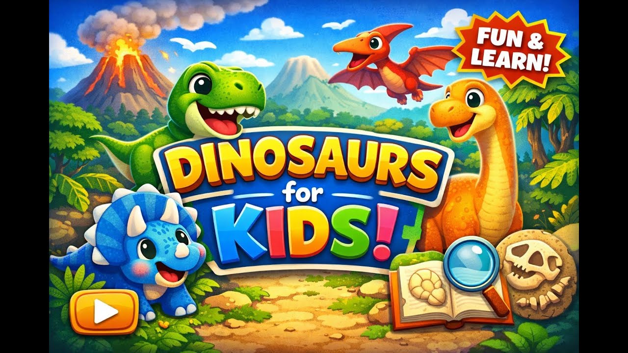 Dino’s World 🦖 | Learn Dinosaurs, Animals & Science for Kids