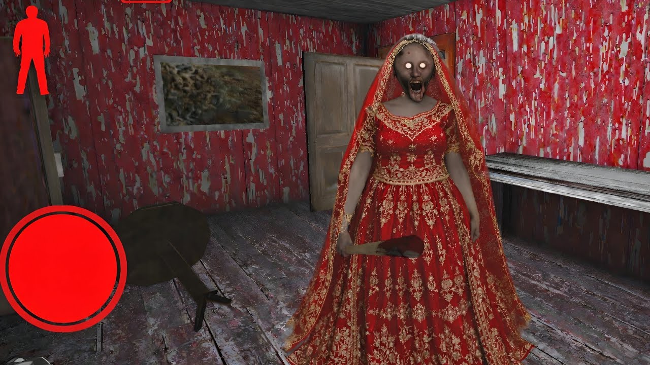 Granny Game Horror Escape Gameplay | Red Granny EP-4