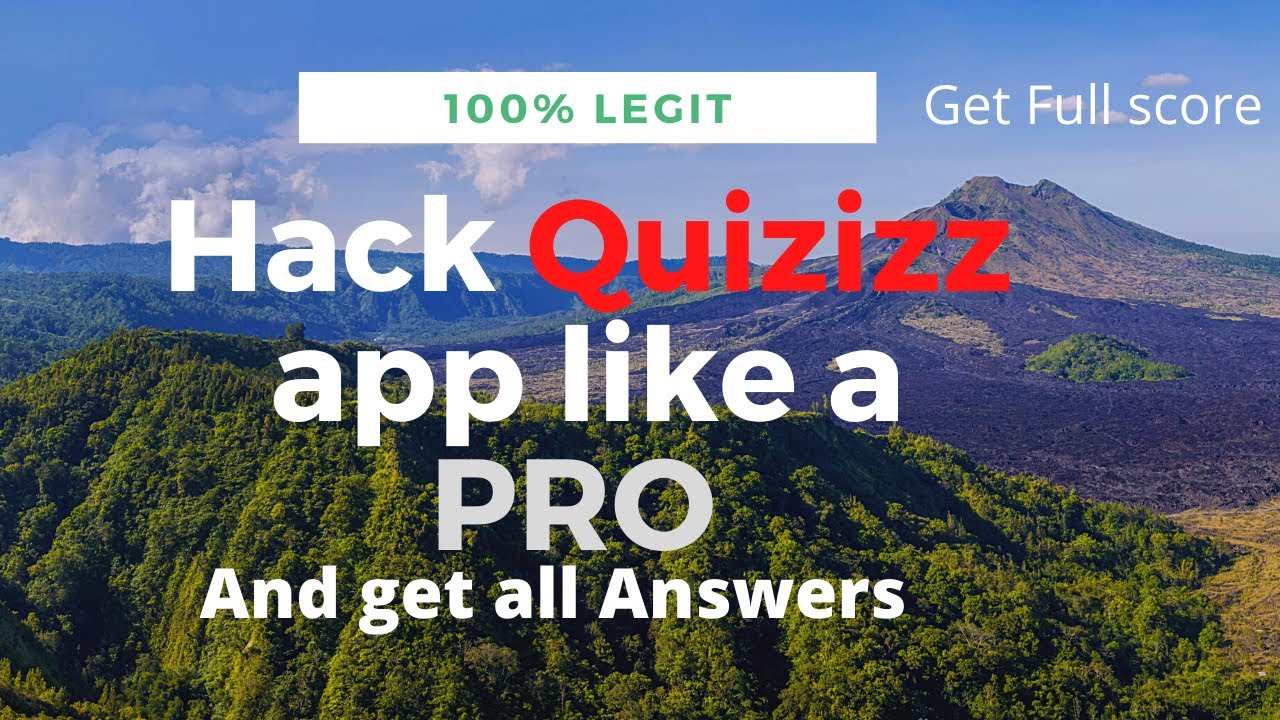 Hack Quizizz app and get all answers !! 100% working - YouTube