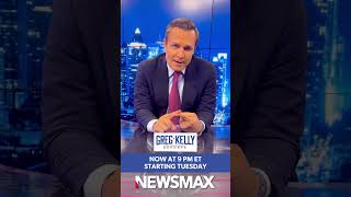 BIG: Greg Kelly Reports moves to 9 PM ET, starting Tuesday on NEWSMAX