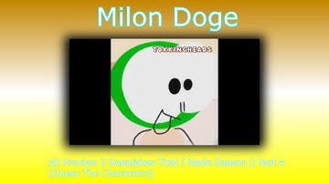 All Preview 2 Deepfakes That I Made Season 2 Part 4 [Guess The Characters]