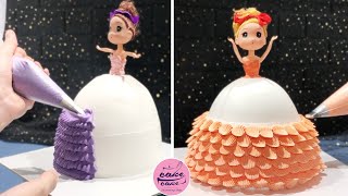 Easy and Quick Barbie Cake Decoration For Beginners | Barbie Cake Tutorial, Doll Cake At Home