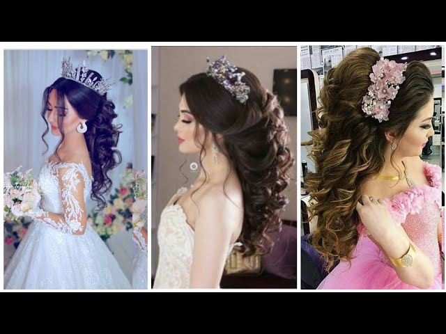 Stunning Half up Half down Wedding Hairstyles | by weddingdoers | Medium
