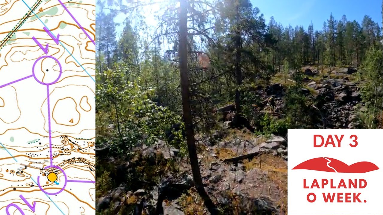 Lapland O-Week, day 3  || Orienteering Headcam video