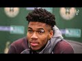 "I Want To Be Here. I Want To Help The Bucks Win A Championship." Giannis Press Conference