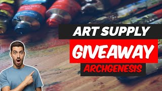 Giveaway of art supply | Art & craft stationery | NATA 2024 | ARCHGENESIS | ARCHITECTURE STATIONERY