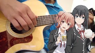 Oregairu Season 3 Ed  Diamond No Jundo  Guitar Fingerstyle Cover  free Tabs