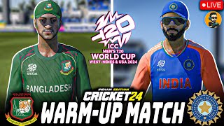 IND vs BAN T20 WORLDCUP WARM-UP MATCH in Cricket24 - PunnyGamer