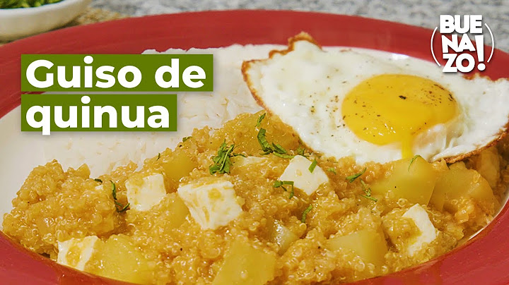 Guiso de quinua con queso | Buenazo!