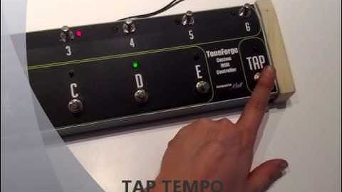 Controller Custom MIDI artigianale per DV Mark Multiamp