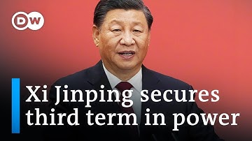 Xi Jinping secures third term as Chinese Communist Party leader | DW News