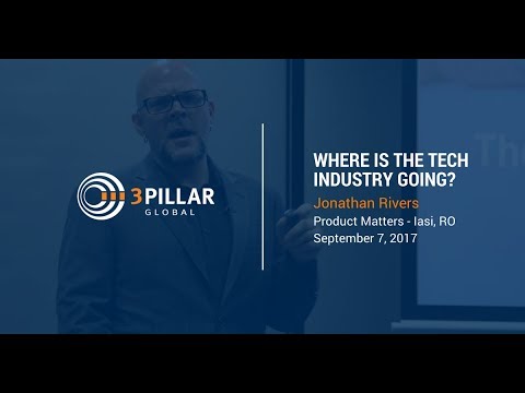 Where is the Tech Industry Going? - 3Pillar CTO Jonathan Rivers at Product Matters, Iași