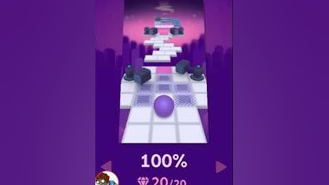 Rolling Sky: Level 3 100% Complete and All gems