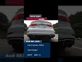 Audi RS3 exhaust sound #shorts