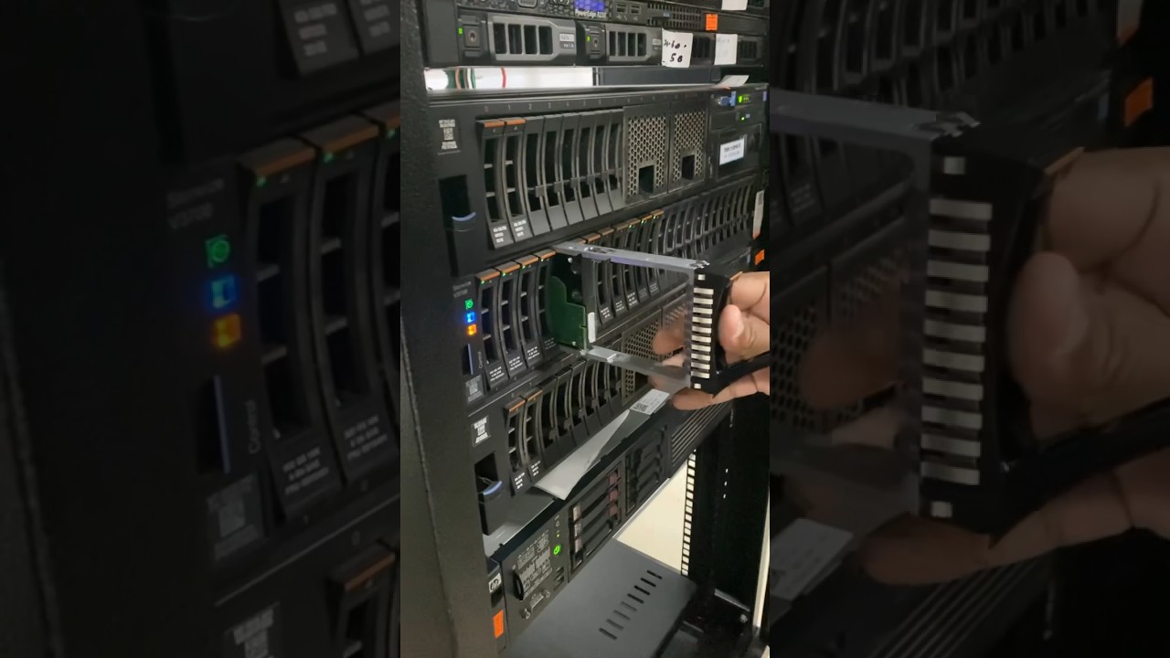 IBM Storwize V3700 SAN Faulty Hard Drive Replacement. #ibm #san #storagesolutions #storwize