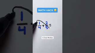 Adding Fractions The Easy Way