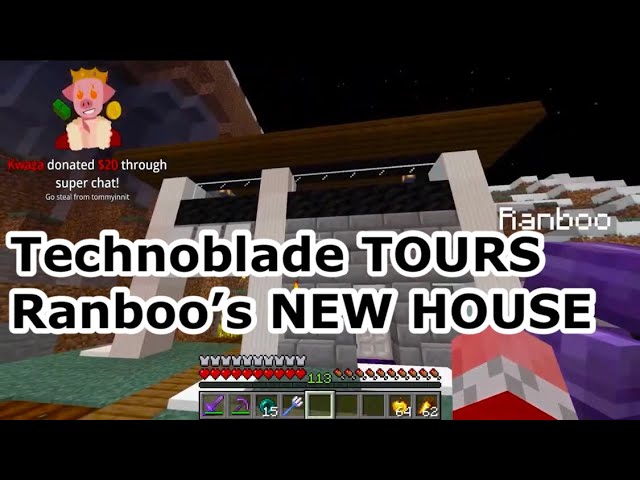 GeorgeNOTFOUND BLOWS UP TECHNOBLADE'S HOUSE! (dream smp lore