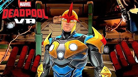 Deadpool VR - All NOVA Scenes & Fights (4K)