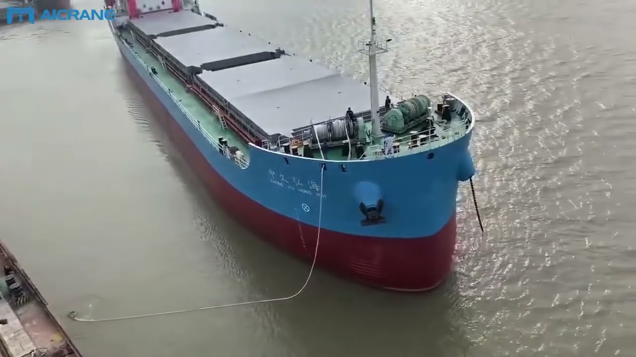 Aicrane Mooring Winch, Double Drum Mooring Winch